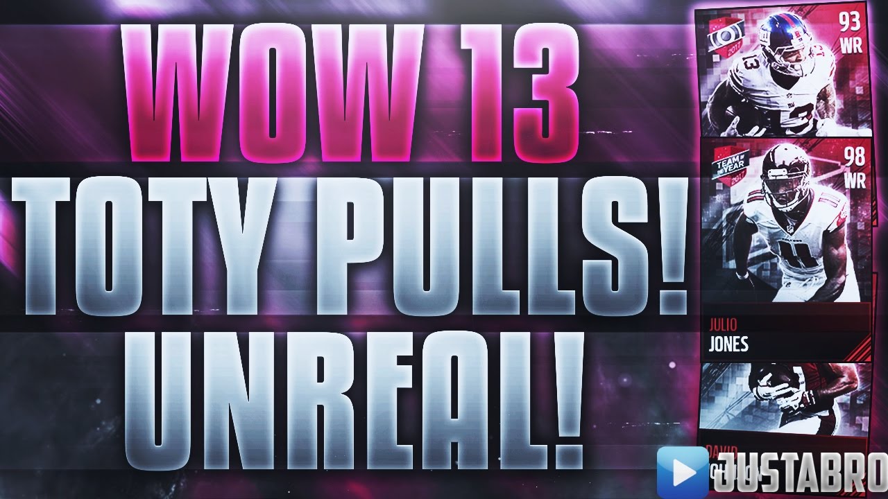 WOW! 13 TOTY PULLS! UNREAL! 100 TEAM OF THE YEAR PACKS!