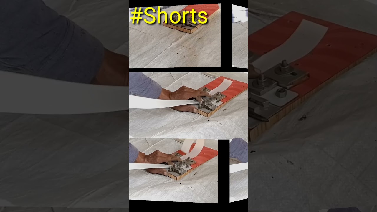 #Short How To Make New Model Paper Folding Machine. Homemade Paper Folding Machine.