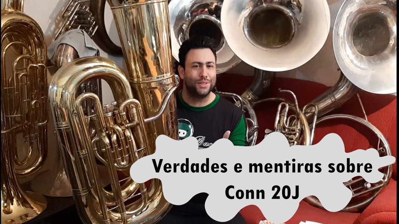 Felipe Bacon Testando - Tuba C.G.Conn 20J #TubaConn #MentirasVerdades #TudoQueVocêPrecisaSaber