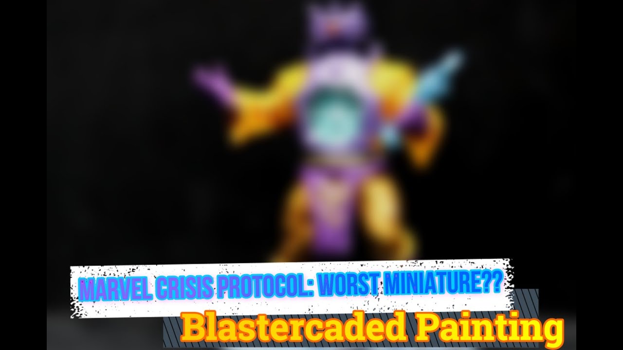 How To Paint Marvel Crisis Protocol: The Worst Miniature??