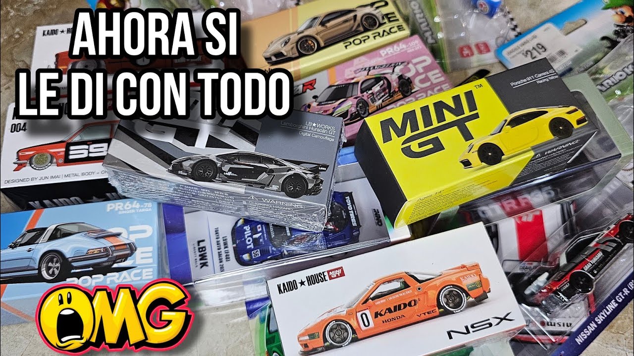POP RACE LO HACE DE NUEVO, HOT WHEELS NO SE QUEDA ATRÁS Y MINI GT INCREÍBLE | PEQUEÑO COLECCIONISTA