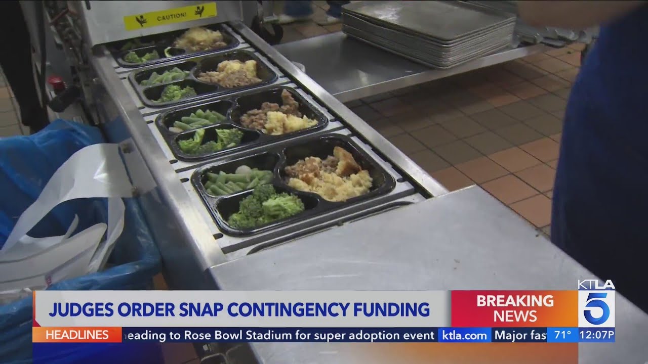 Judges order the Trump admin to use contingency funds for SNAP payments during the shutdown