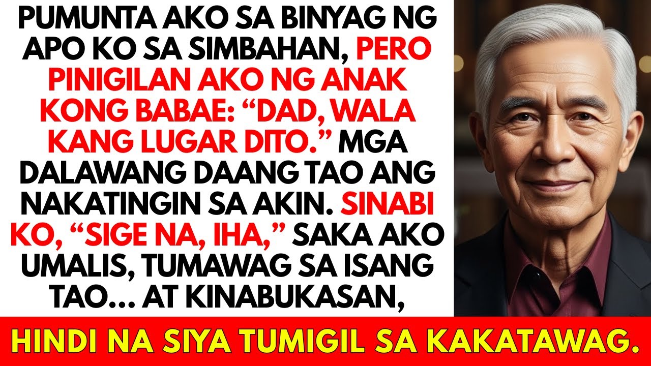 Hindi Ako Inimbitahan sa Bautismo ng Anak 'Walang Lugar Para Sa'yo, Ama'