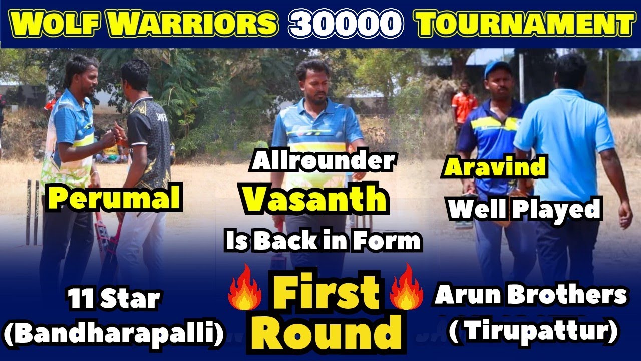 WOLF WARRIORS 30K TOURNAMENT |11 Star Vs Arun Brothers|#worldcup#t20worldcup2026 