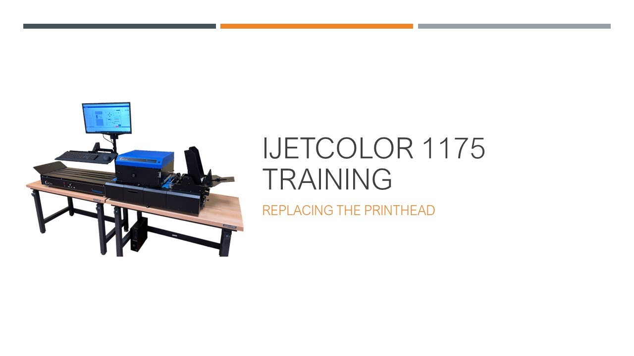Replacing The Printhead On The iJetColor 1175