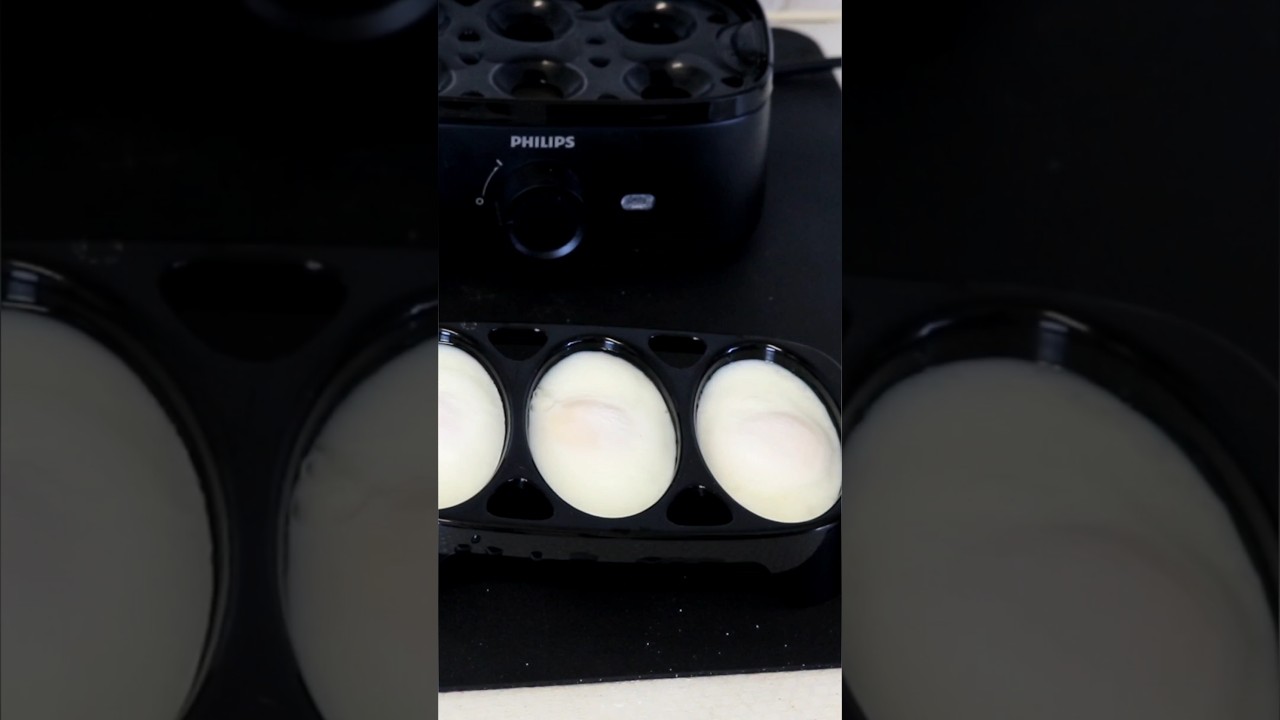 Make Poached Eggs With Philips Egg Cooker#Philips egg cooker#philips #philips poached egg