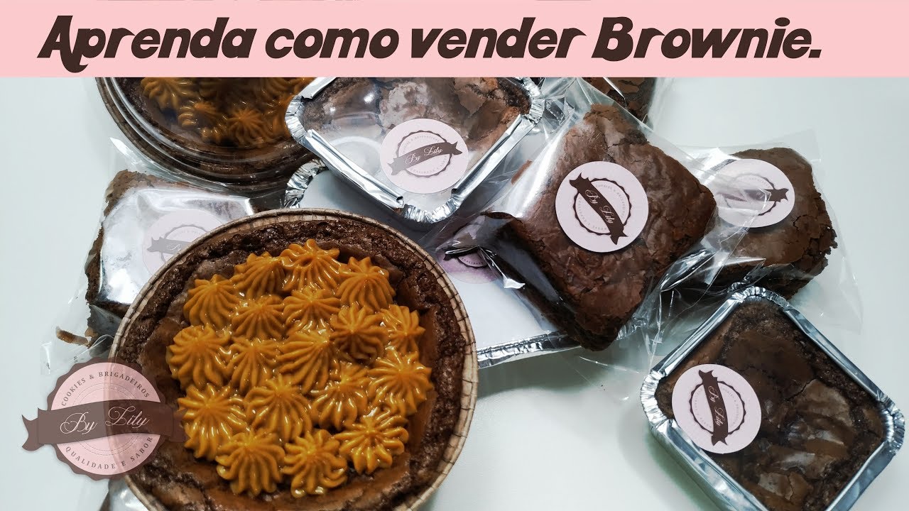Faça e Venda Brownie Recheado na Marmita byLilyana