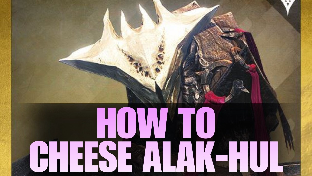 How to CHEESE ALAK-HUL in THE SUNLESS CELL [Destiny 1]