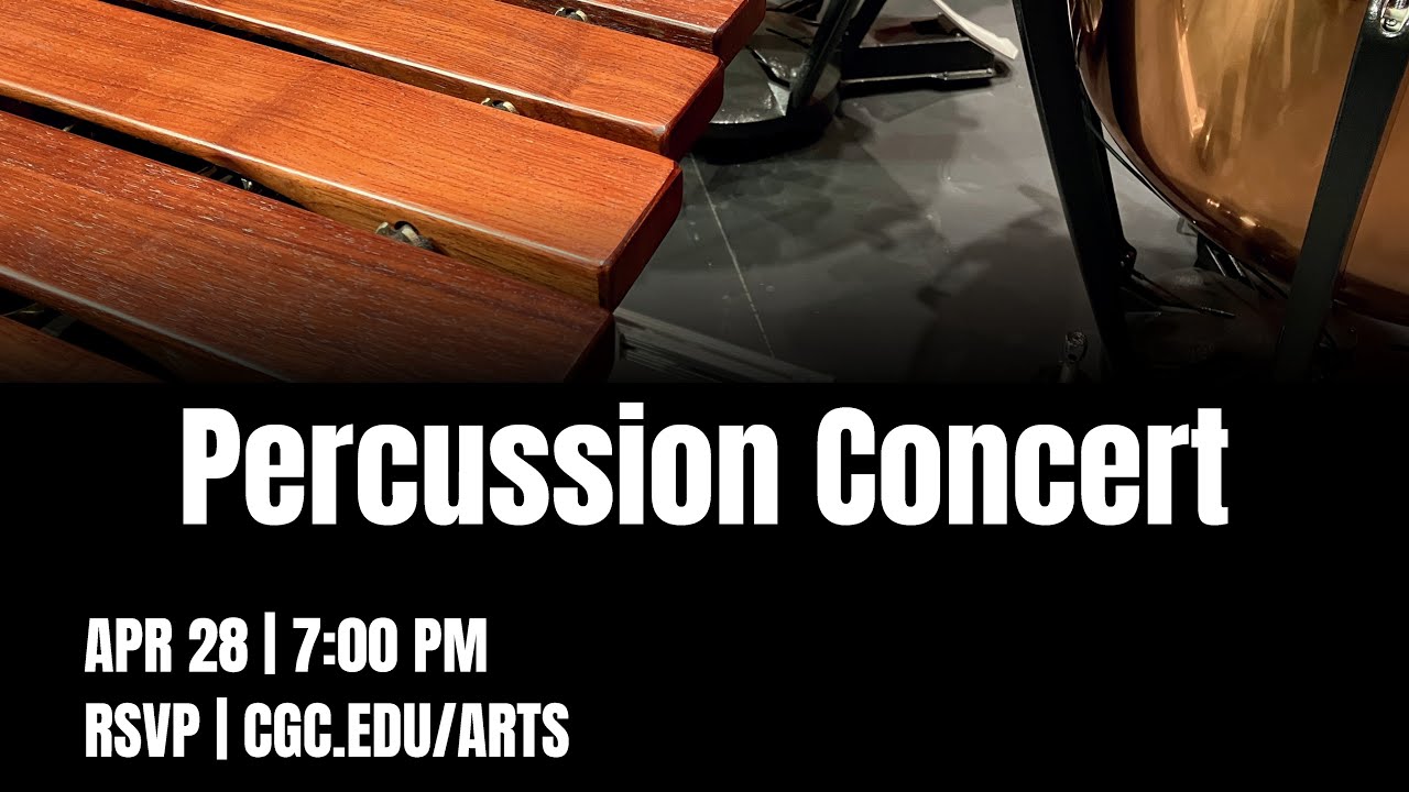 Spring 2025 CGCC Percussion Ensemble Highlights