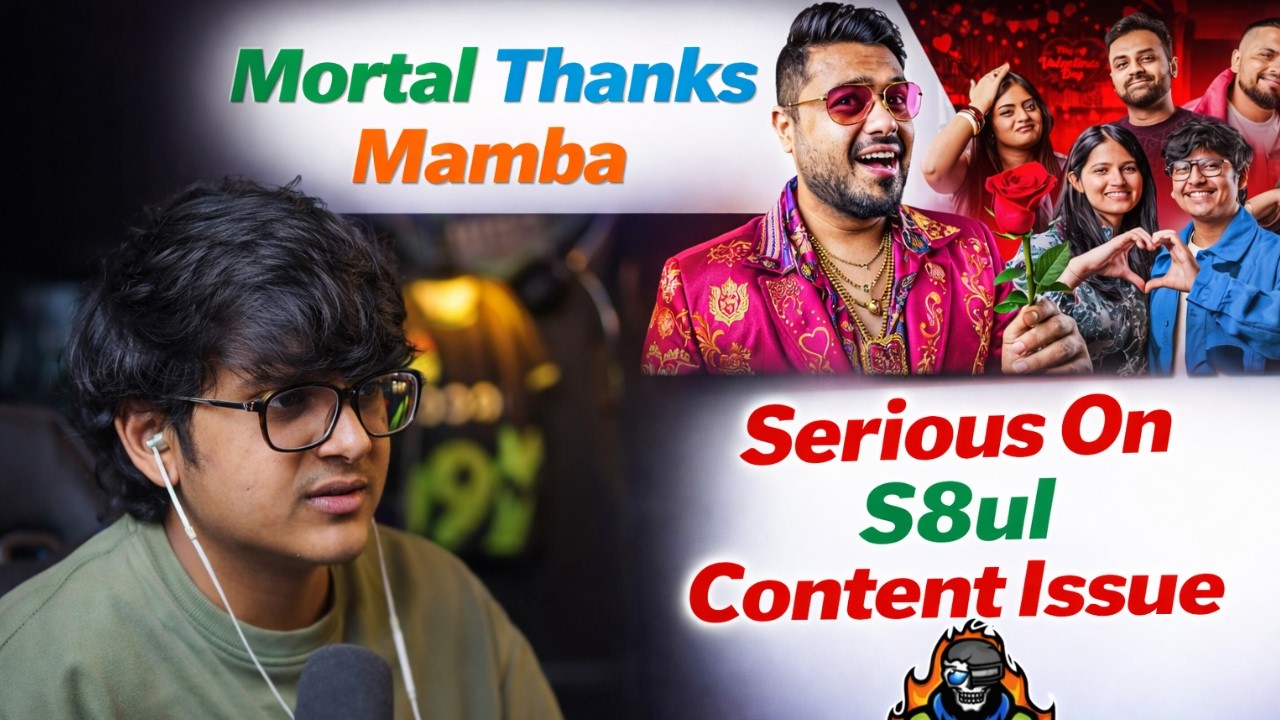 Mortal Mom Cry After This - Mortal on S8UL Serious #soul #s8ul #bgmi