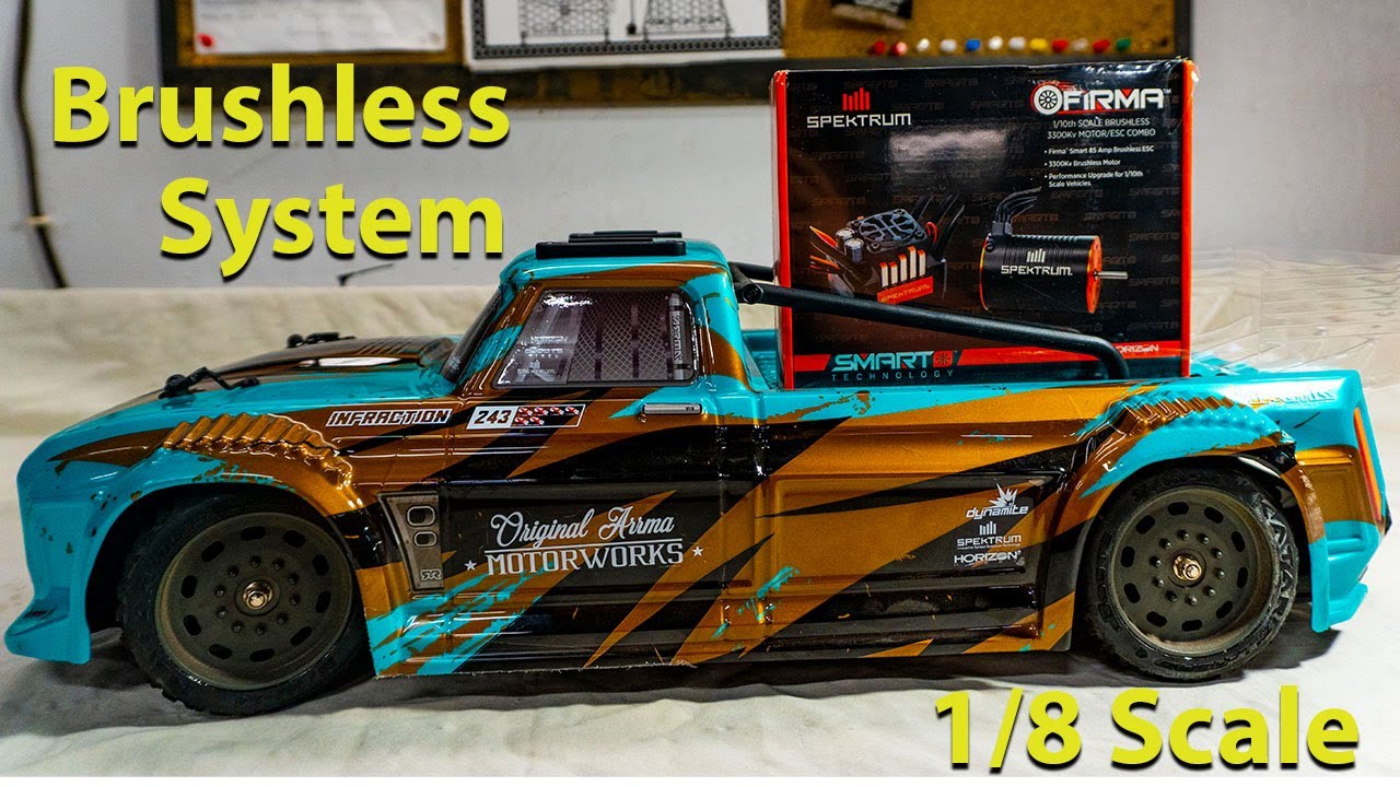Arrma Infraction Gets Spektrum Brushless System (Full Install)