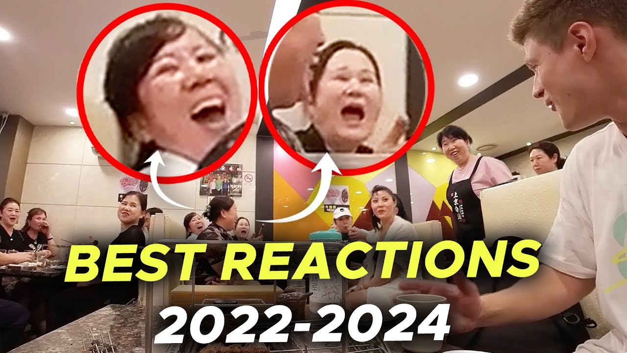 Epic Reactions 2022-2024: Russian Polyglot Shocks People with Chinese, Korean, and Japanese