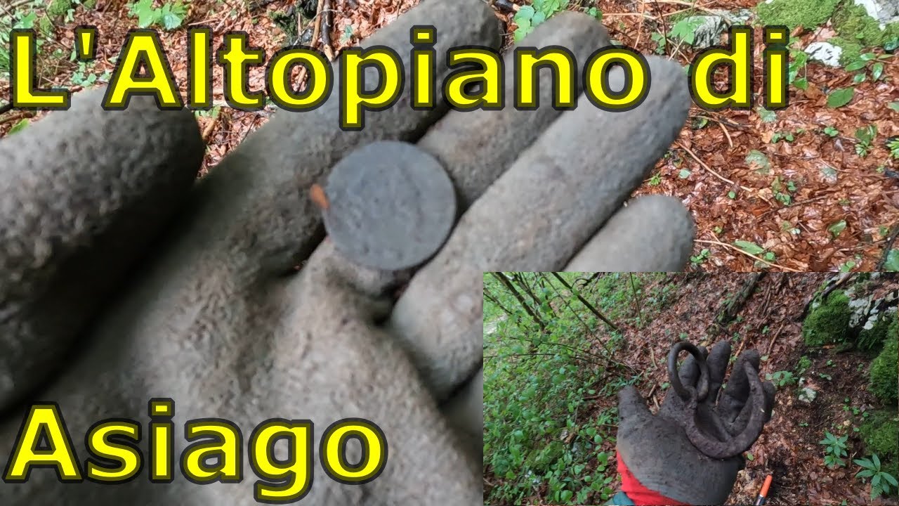 L'Altopiano di Asiago con Metal detecting e ww1 @metalrecuperante