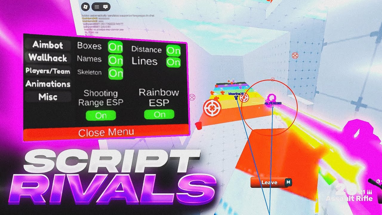 ✅️EL MEJOR SCRIPT para RIVALS ROBLOX MOBILE 2026 🔥 SCRIPT para RIVALS ROBLOX PC y CELULAR