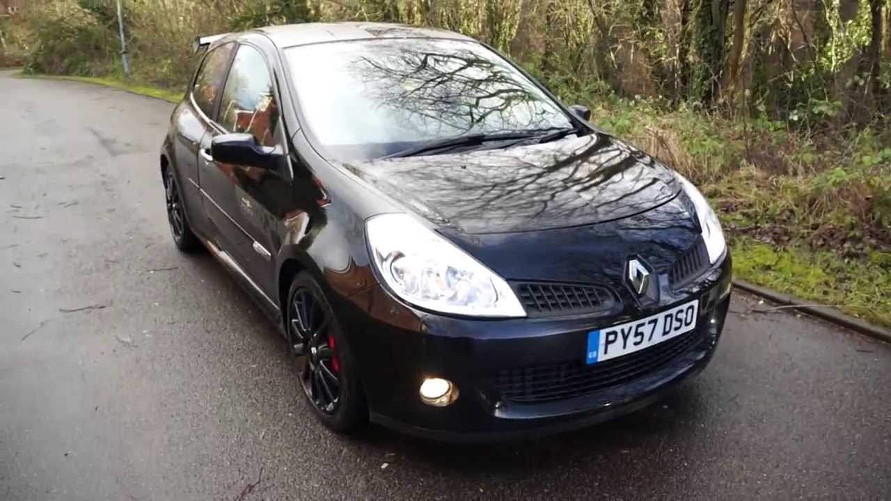 2007(57) RENAULT CLIO RENAULTSPORT 197 F1 MODEL No 397 of 500 IN BLACK