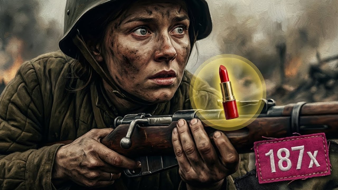 Cómo el INSÓLITO truco del pintalabios de una francotiradora rusa eliminó a 187 nazis en 8 meses