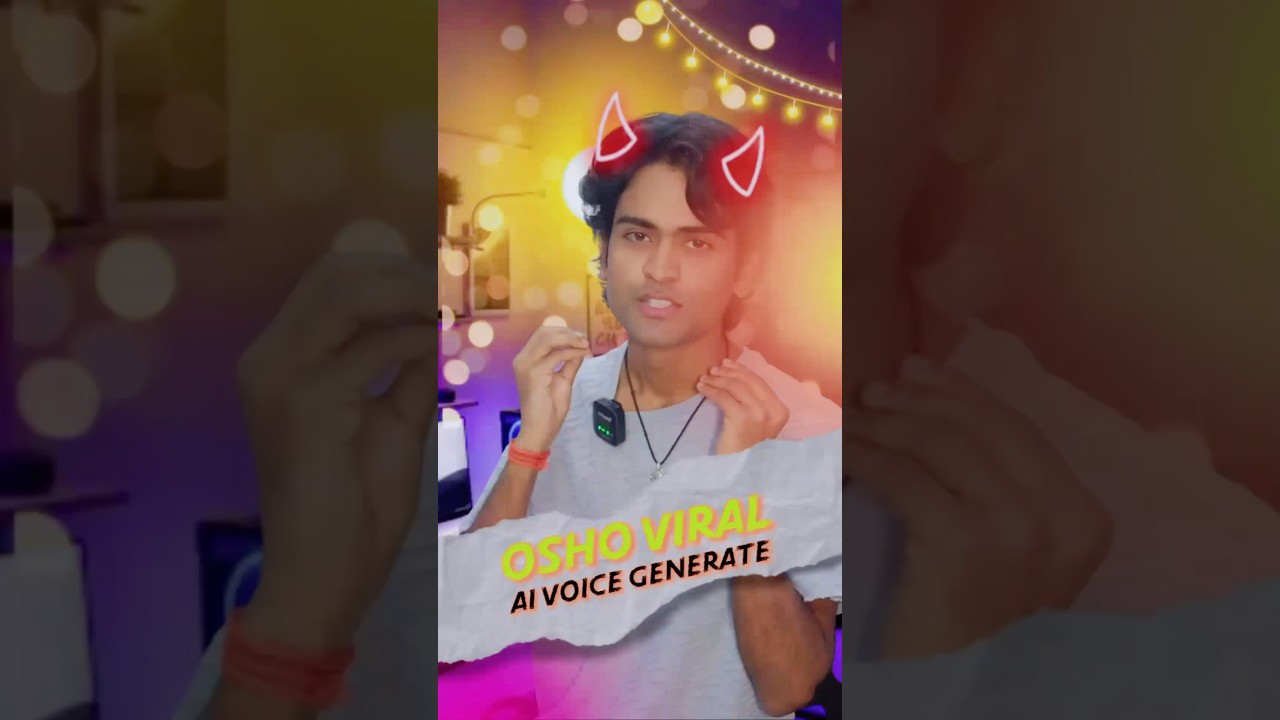 Osho Viral Trending AI Voice Generate  #bestaivoice #aivoice #oshoaivoice #shorts #ai