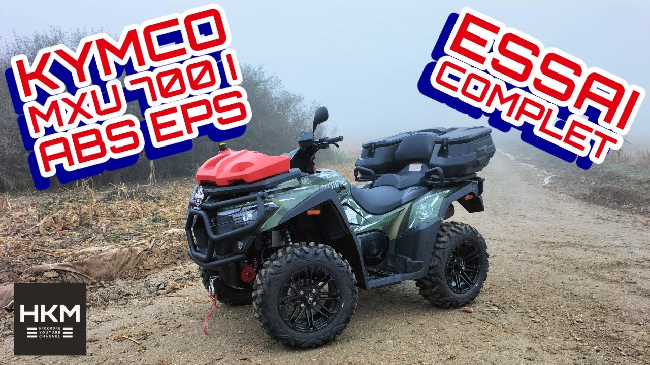 Kymco MXU 700 i ABS EPS : Essai complet
