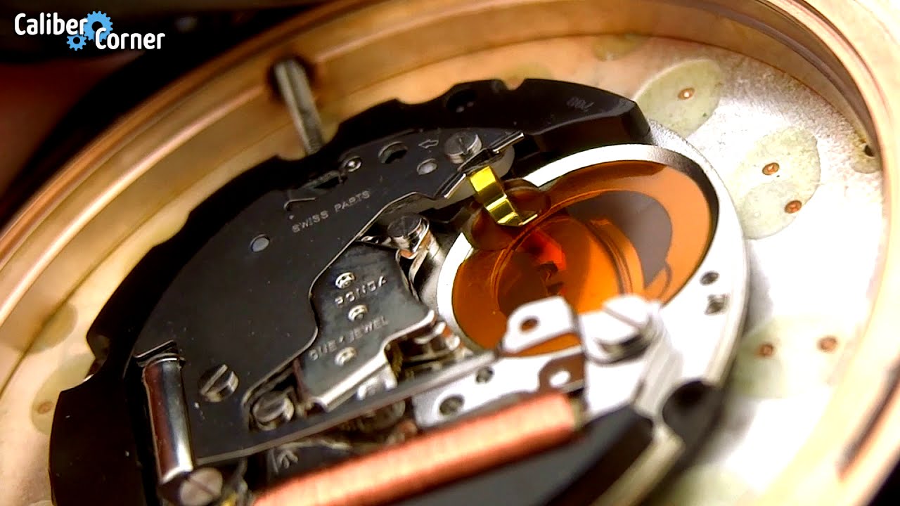 Ronda Caliber 708 Quartz Moonphase Watch Movement