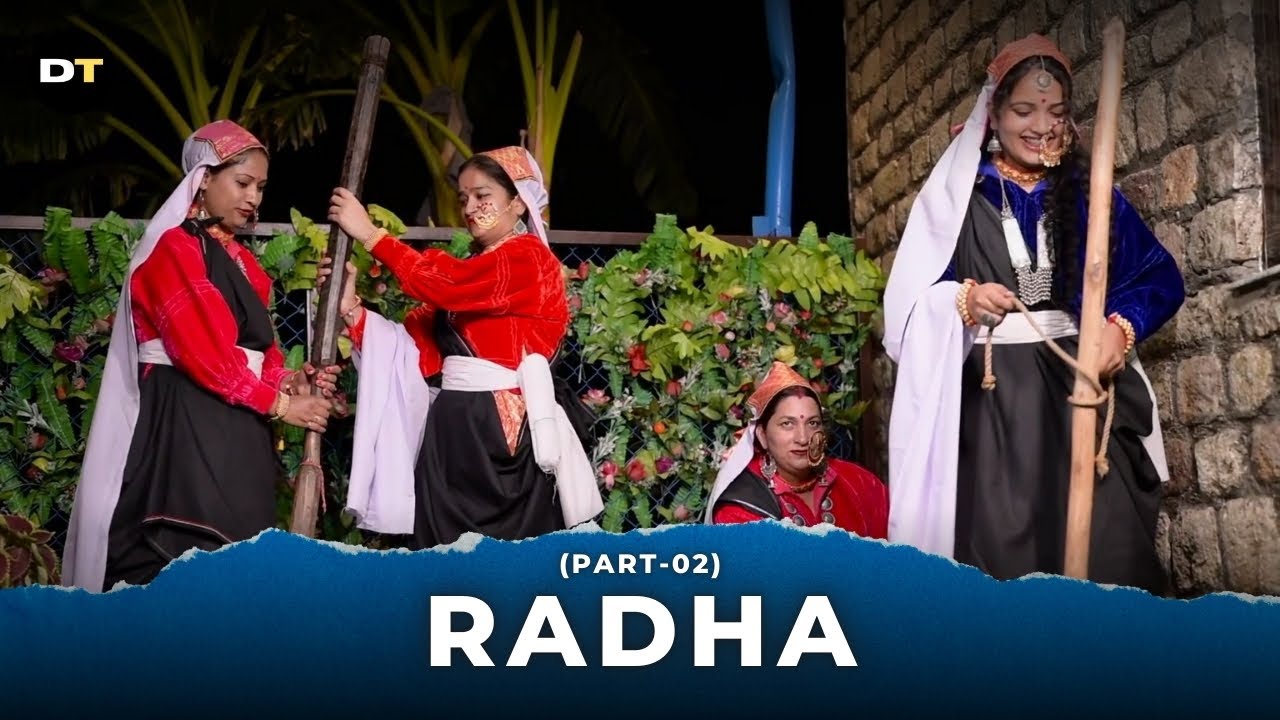 Radha (Part 02) | Dance Cover ✨🍁Pandavaas | Ishaan Dhobhal | New Garhwali Song 2024✨🌺🦚