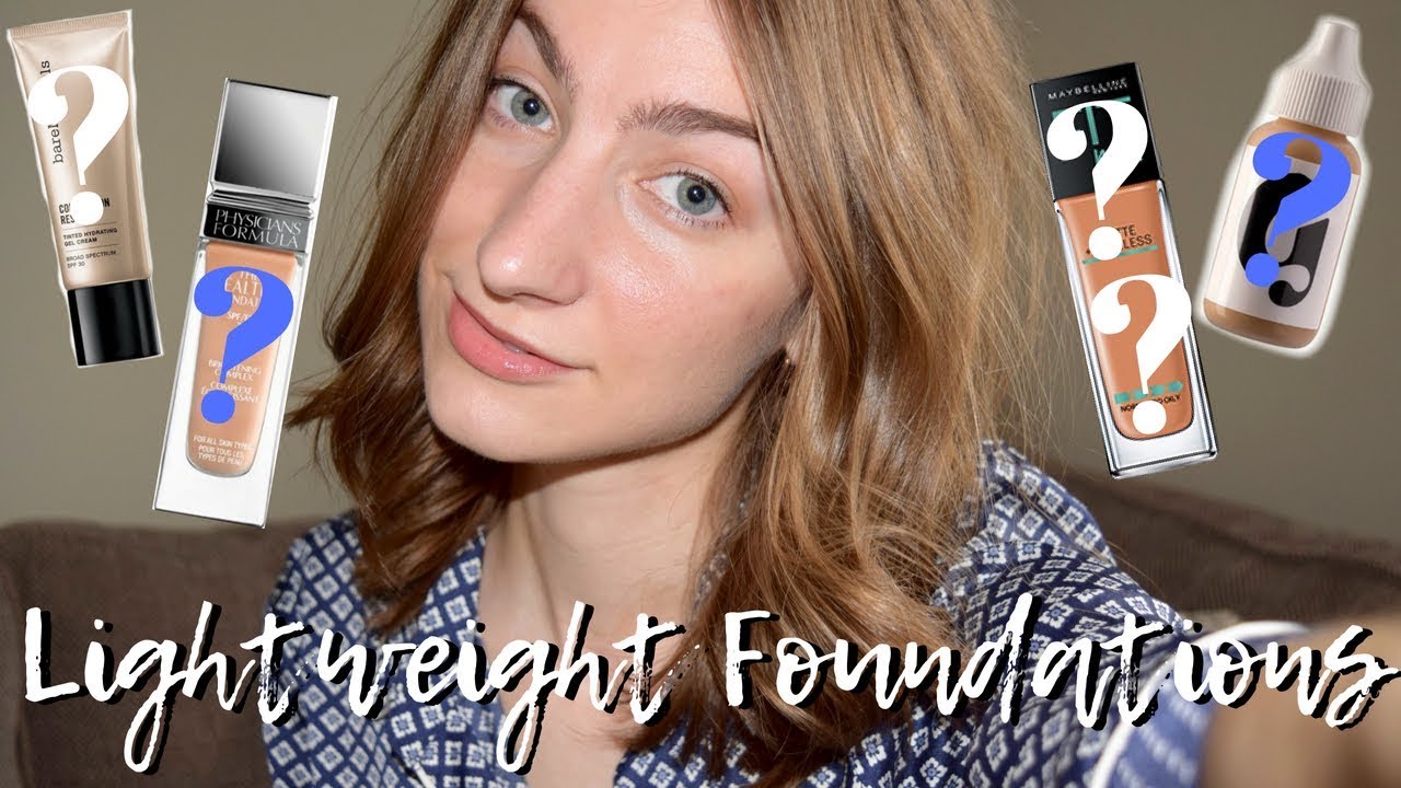 The BEST Lightweight Foundations for Combination Skin