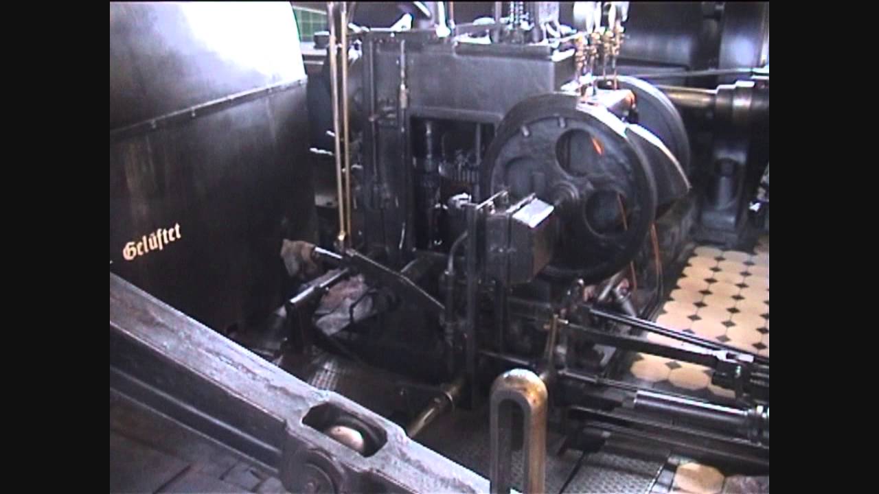 Doppeltrommel-Dampffördermaschine Bergwerk Ibbenbüren