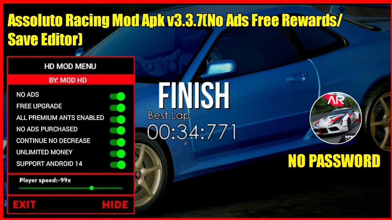 Assoluto Racing Mod Apk Unlimited Money Download Mediafıre Latest Version Dinero Infinito All Cars