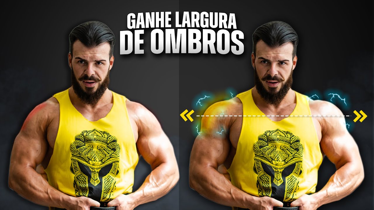 TREINO COMPLETO para ter OMBROS LARGOS