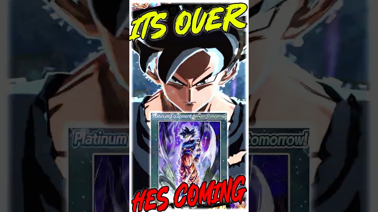 Ultra UI Sign Goku получит платиновое снаряжение ЗАВТРА #dragonball #pvp