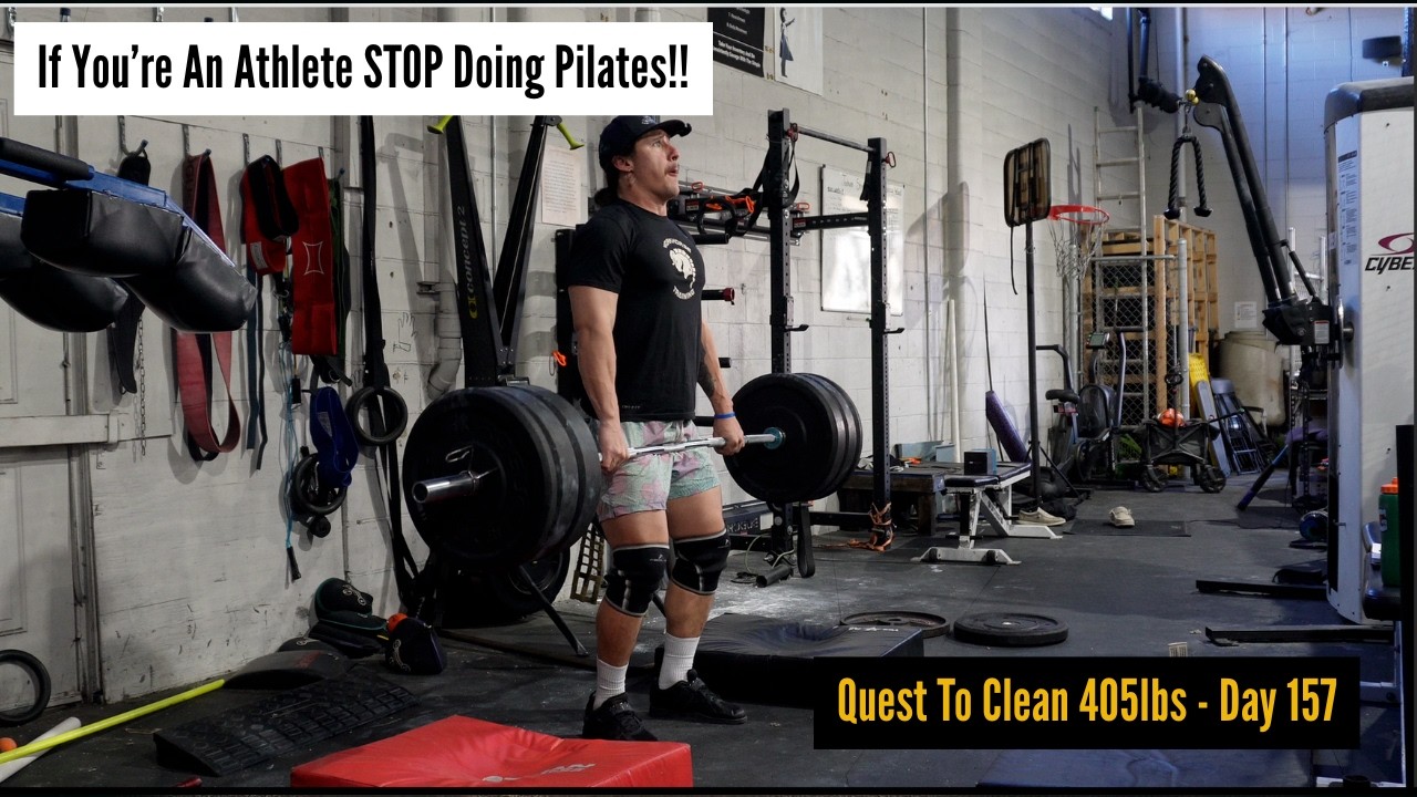 Quest To Clean 405 Day 157: If You're An Athlete STOP Doing Pilates