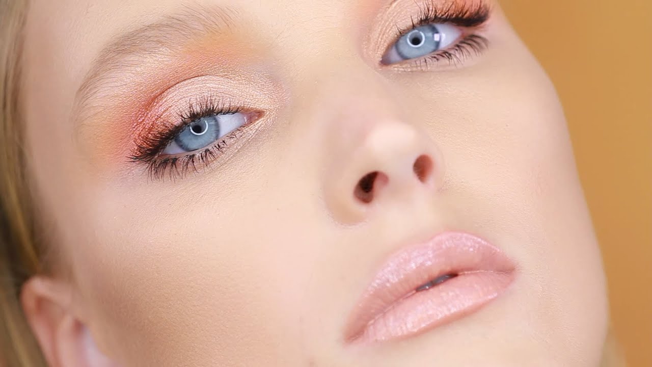Create A Soft Peachy Pastel Look Using The Sunrise Palette | NATASHA DENONA BEAUTY