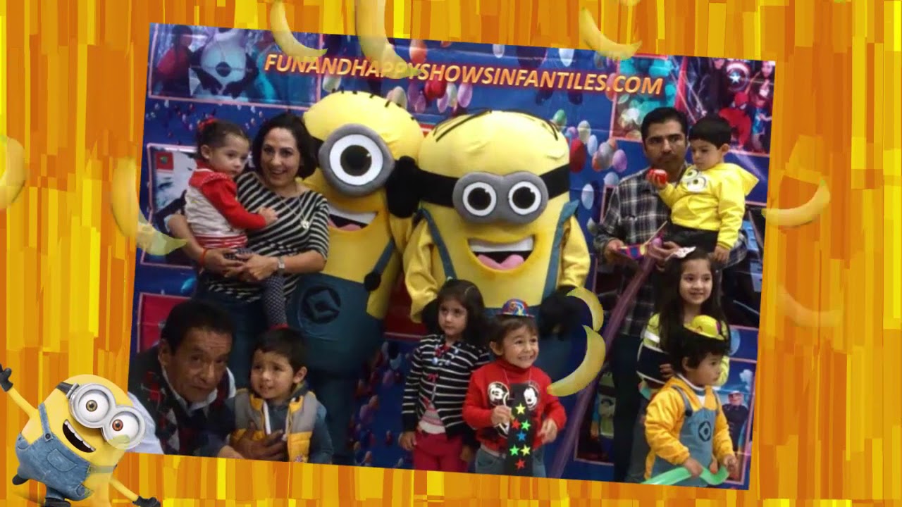 SHOWS INFANTILES MINIONS!! / Fun and happy shows infantiles 💖 #cumplea&ntilde;os