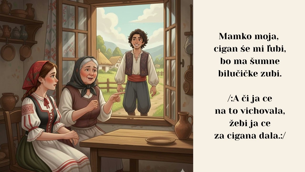 ČURBES, Mamko moja kominare, ľudová, Videorohaľ