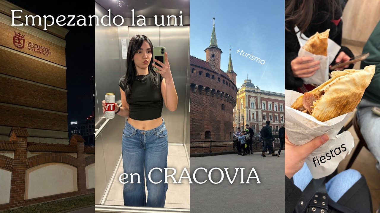 Primera semana de uni en Cracovia!