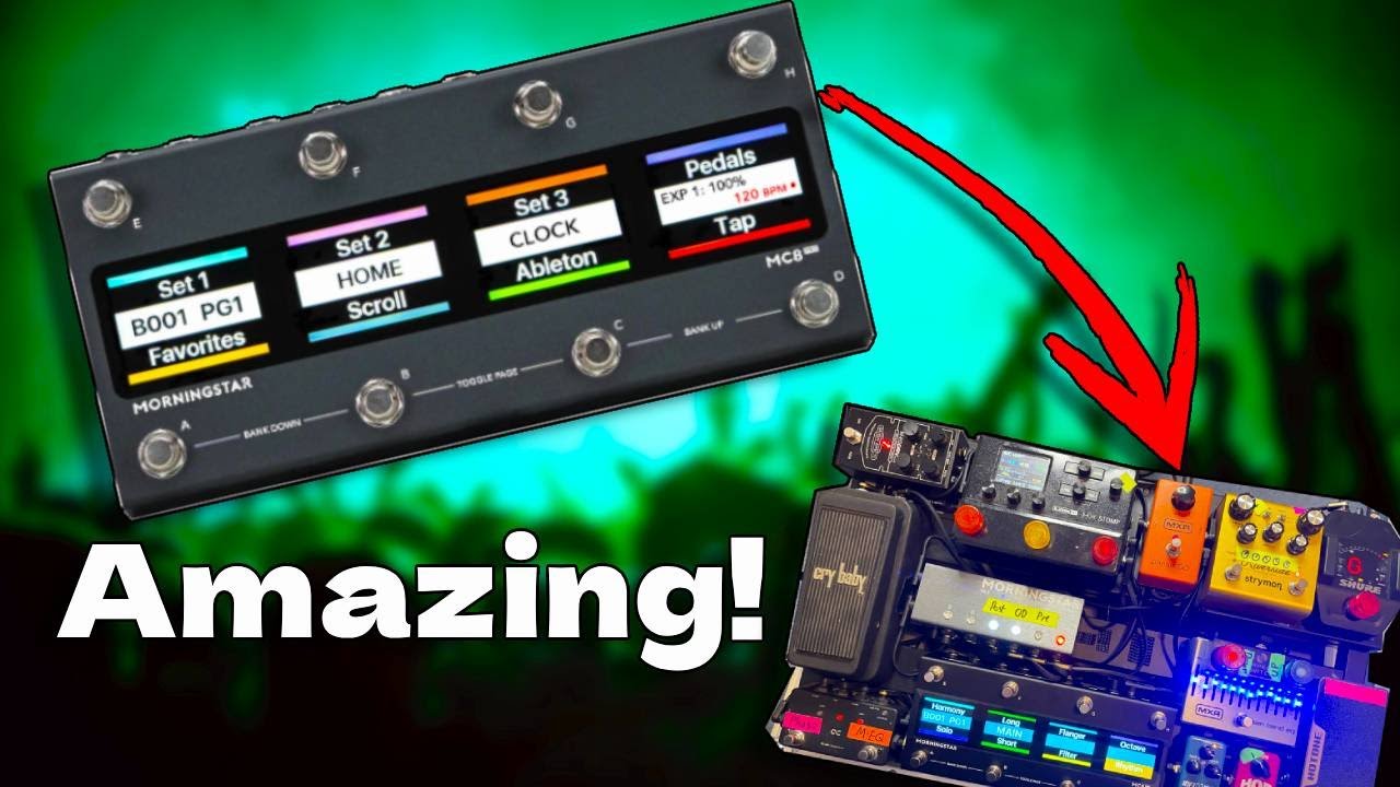 Morningstar MC8 Pro: создаем педальную панель с ЛУЧШИМ MIDI-контроллером!