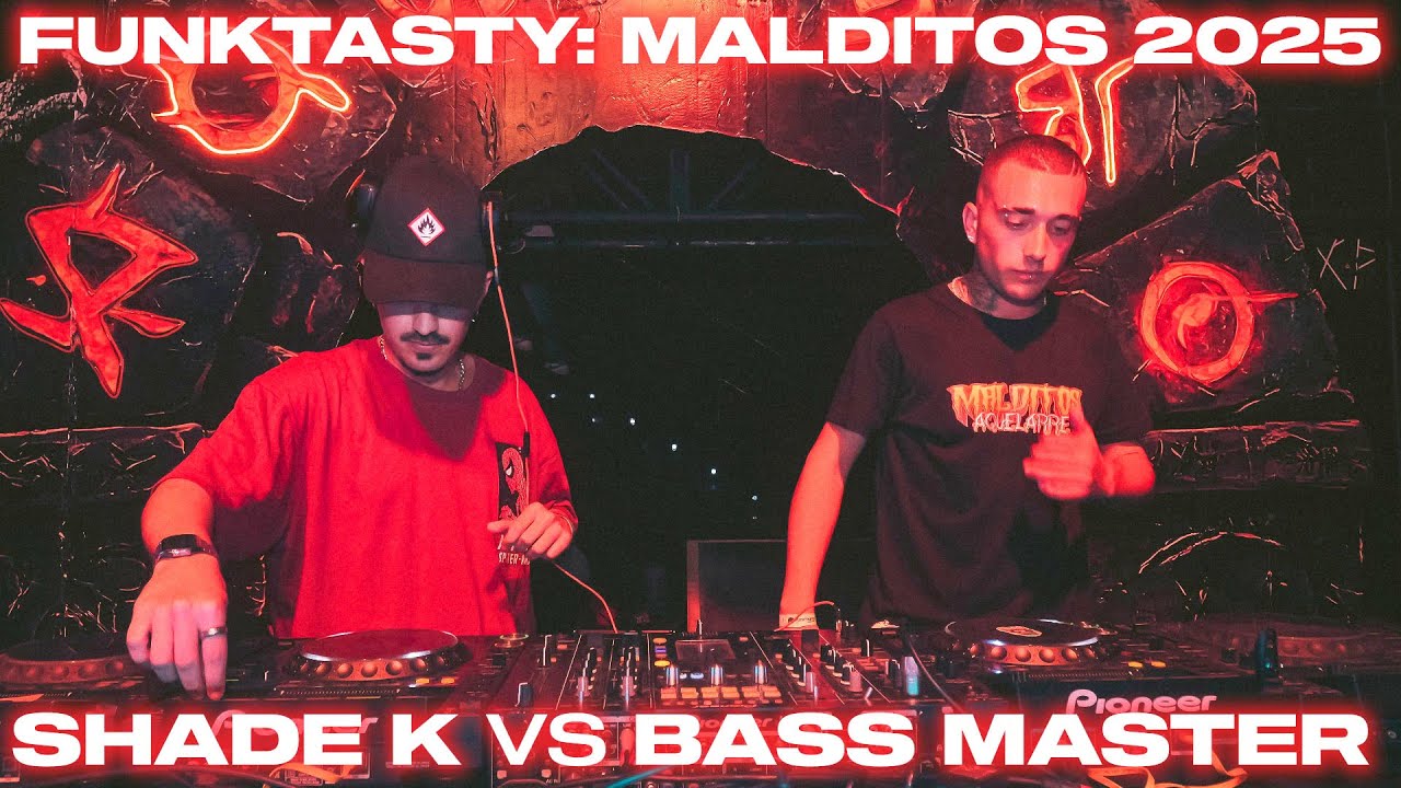 BASS MASTER vs SHADE K @ FUNKTASTY MALDITOS 2025 (Sesión en directo)