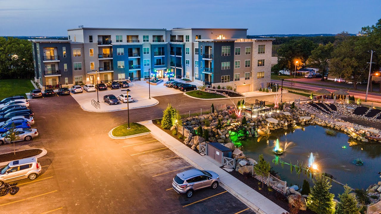 PACKTENN Apartments - Madison, WI - Drone Video