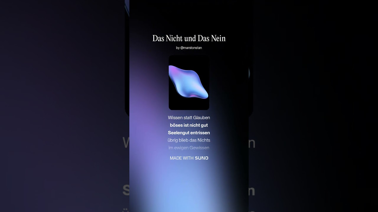Das Nicht und Das Nein