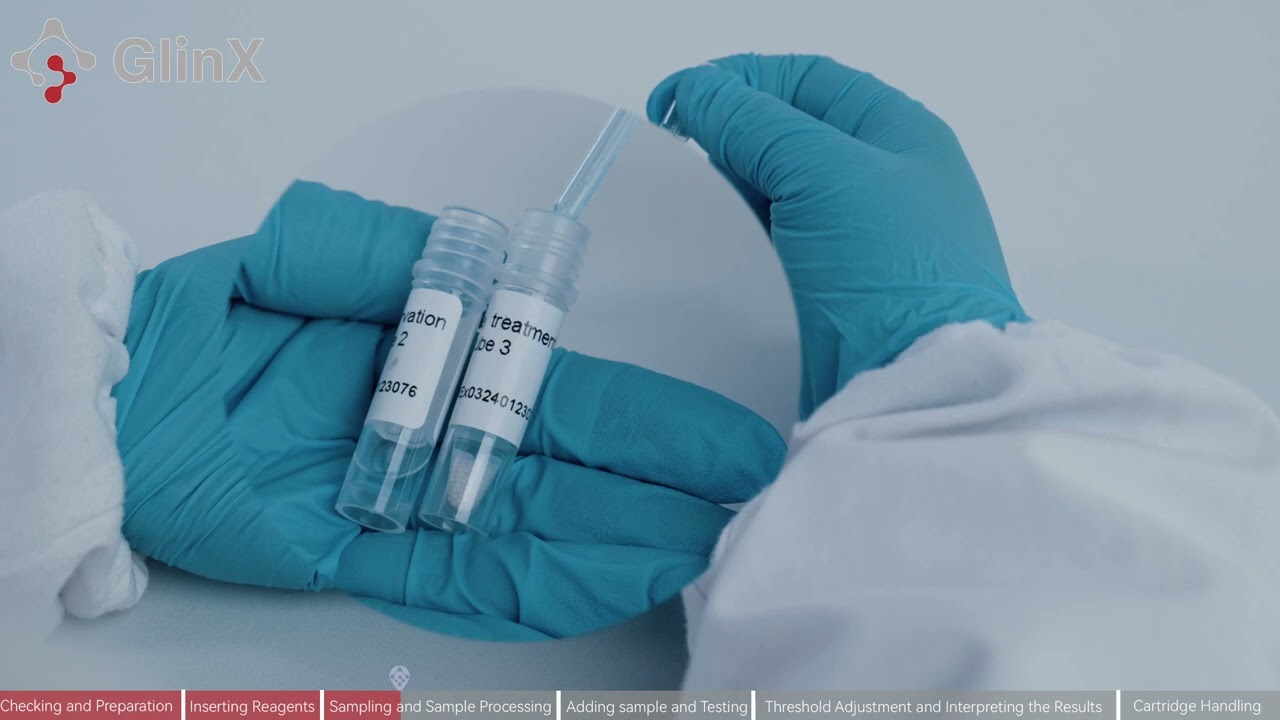 InCycle -Intestinal lavage fluid and fecal swab samples' @ Glinx InCycle Analyzer
