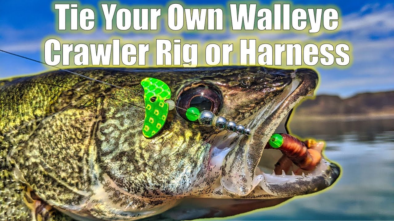 How To Tie Crawler and Harness Rigs for Walleye