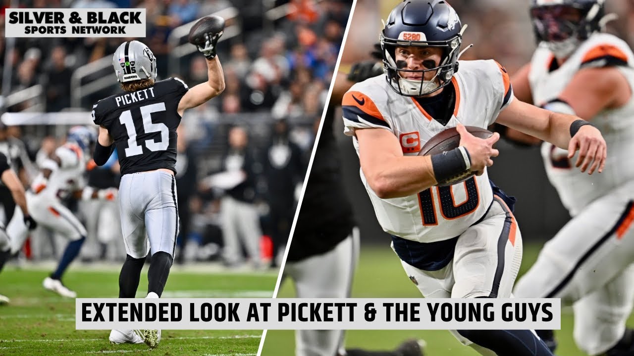 Raiders vs. Broncos Reaction: Pickett Steps In, O-Line Shakeups, Jack Bech’s Rise & Defensive Issues