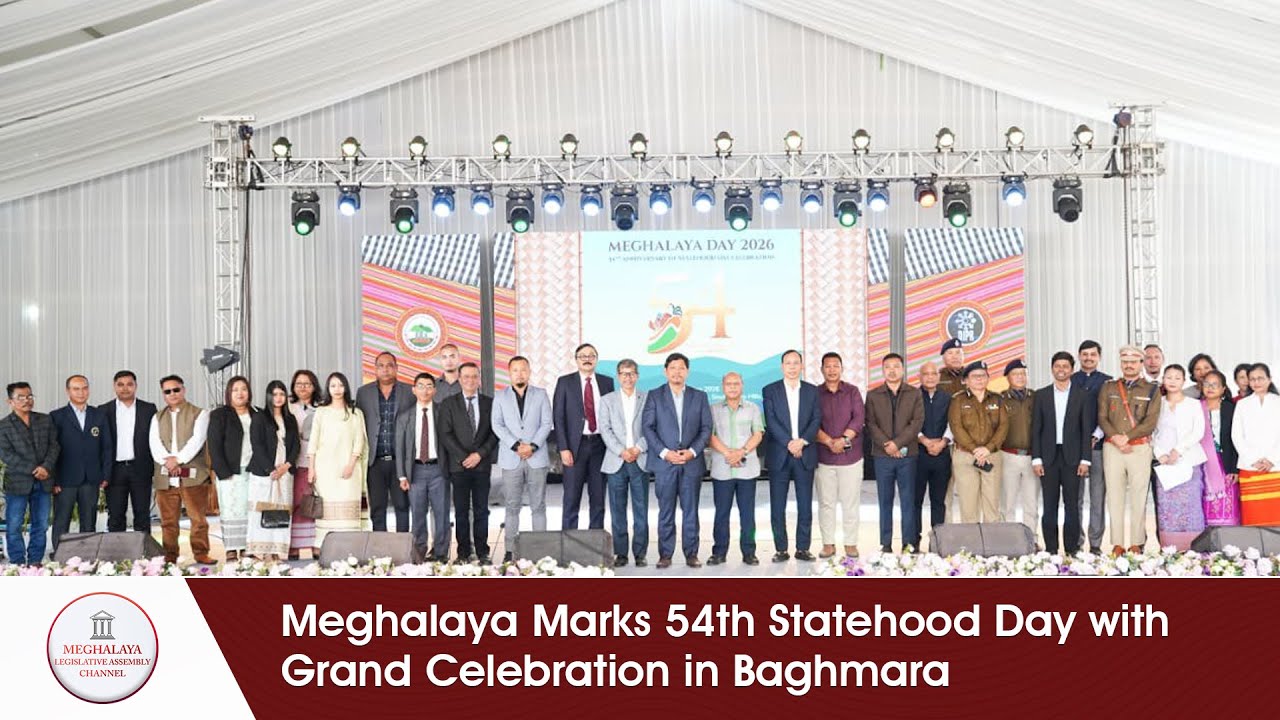 Meghalaya Marks 54th Statehood Day with Grand Celebration in Baghmara