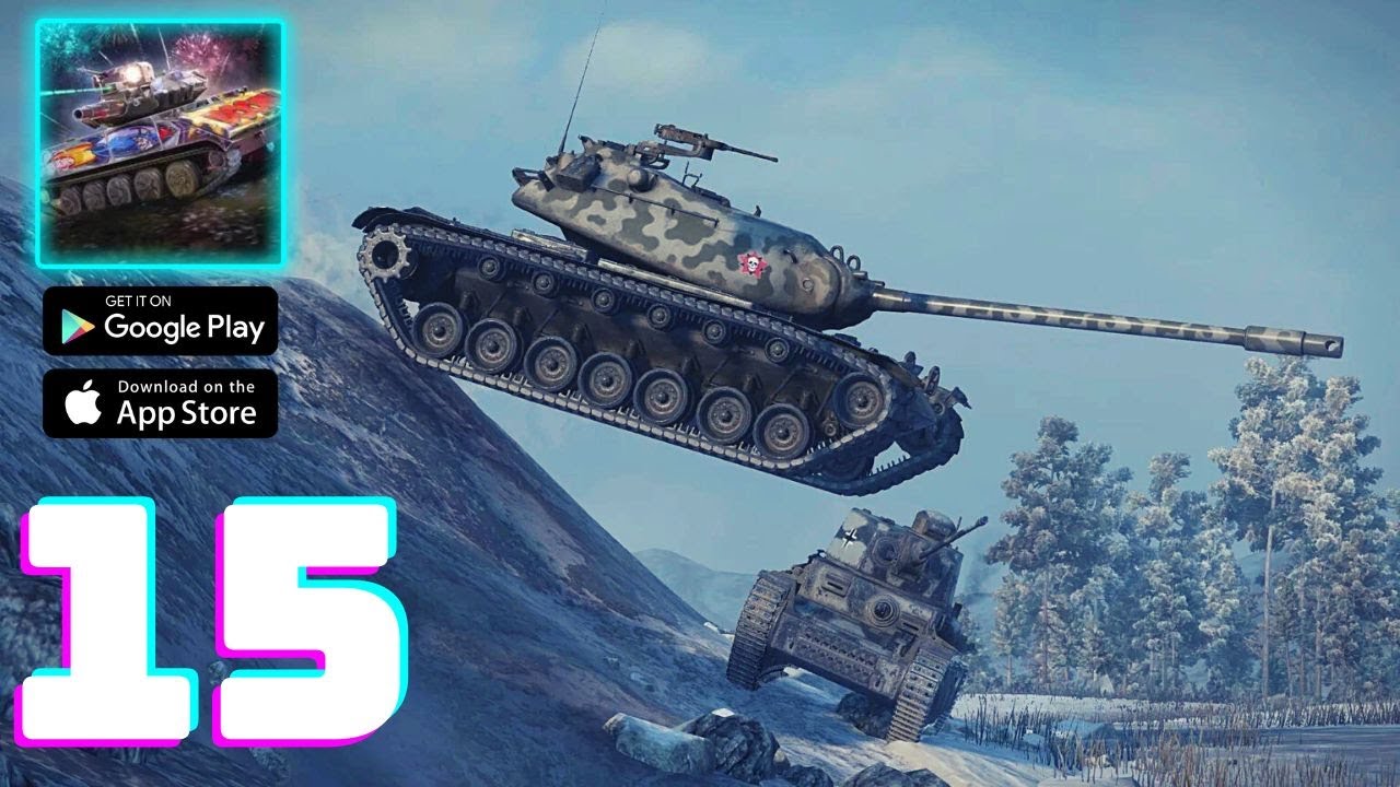World of Tanks Blitz Gameplay Walkthrough Part 15 - (iOS, Android)
