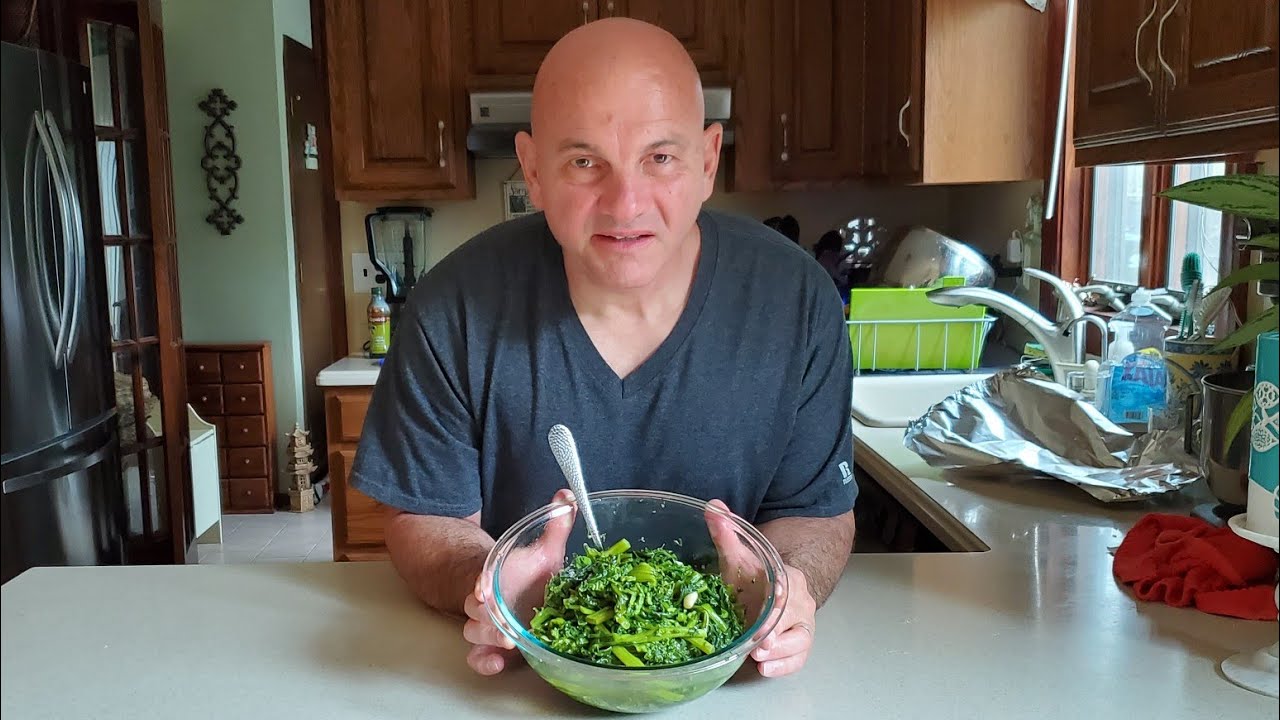 Broccoli Rabe | Italian Peasant Dish | Quick, Easy Recipe (ft. Nick) | Cooking Tutorial