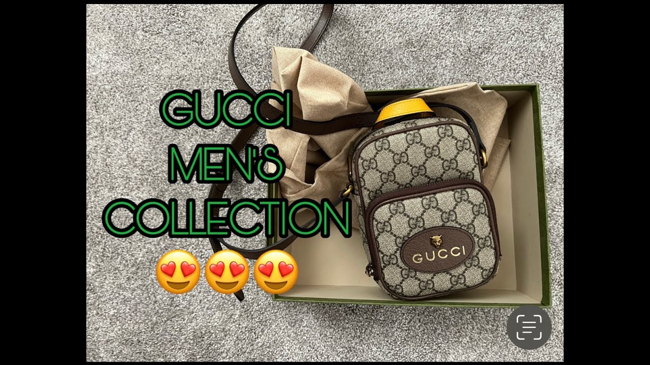 GUCCI NEO VINTAGE MINI BAG FIRST IMPRESSIONS & UNBOXING WITH MODS | MEN'S COLLECTION HAS KILLER BAGS