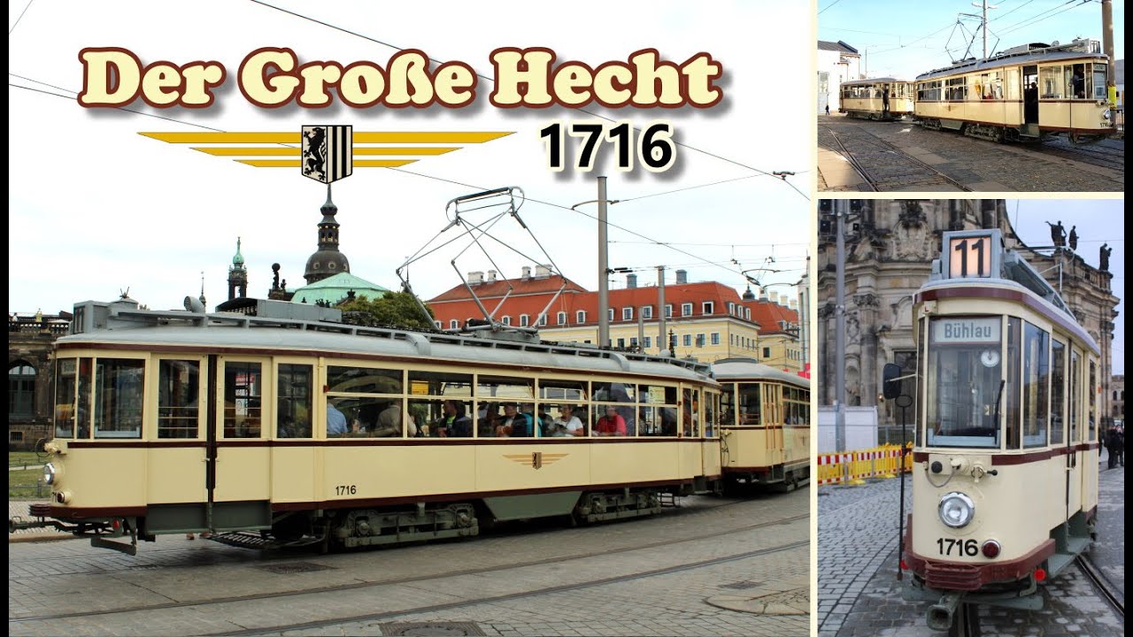 Straßenbahn Dresden - Der Große Hecht