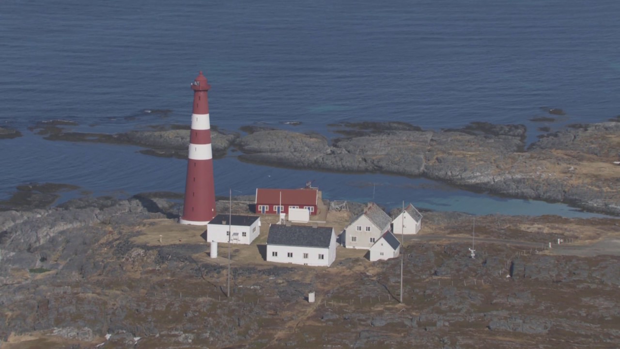 Mehamn, Slettnes Fyr, Gamvik, Skalangsneset - Flying Over Norway