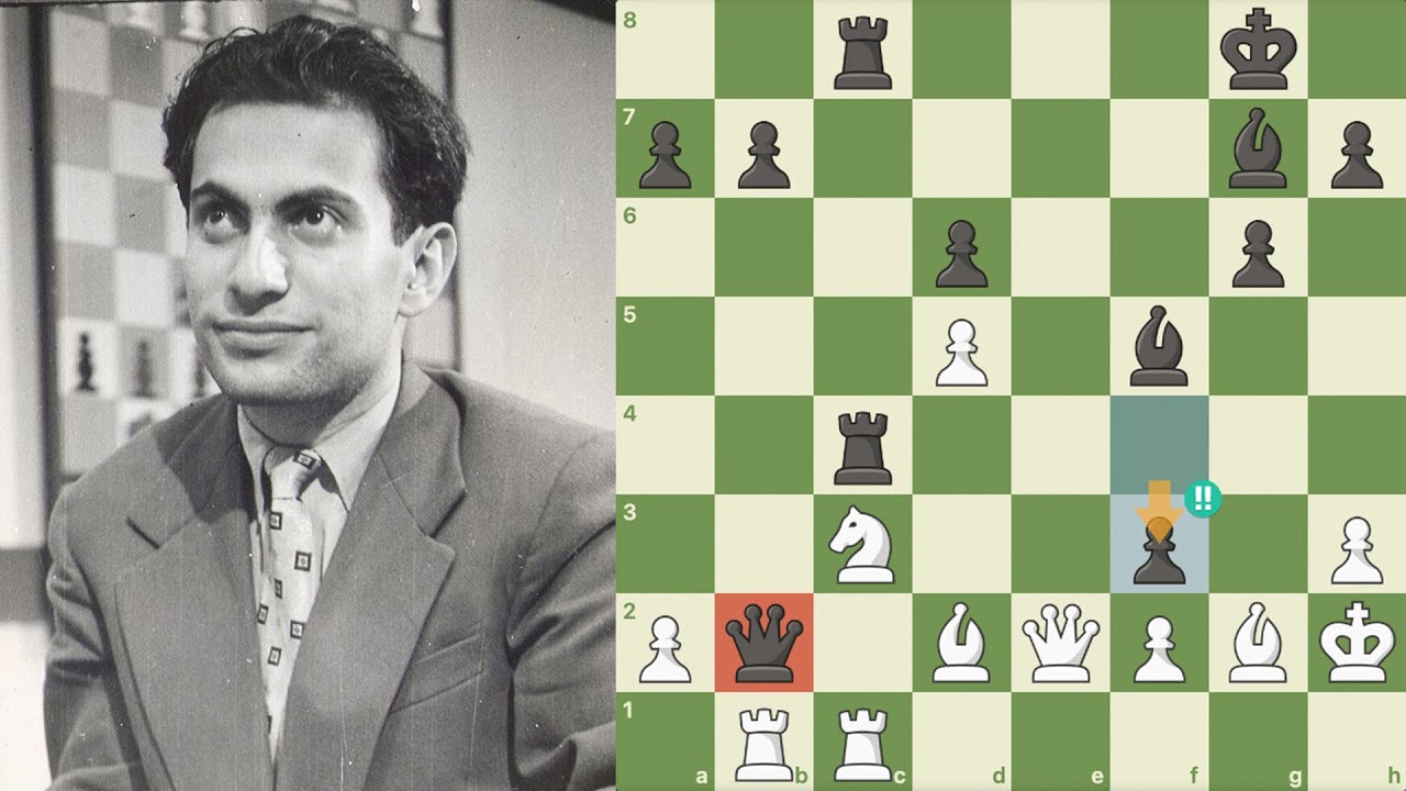 Mikhail Tal ERA UM GÊNIO NO XADREZ! O Mago de Riga