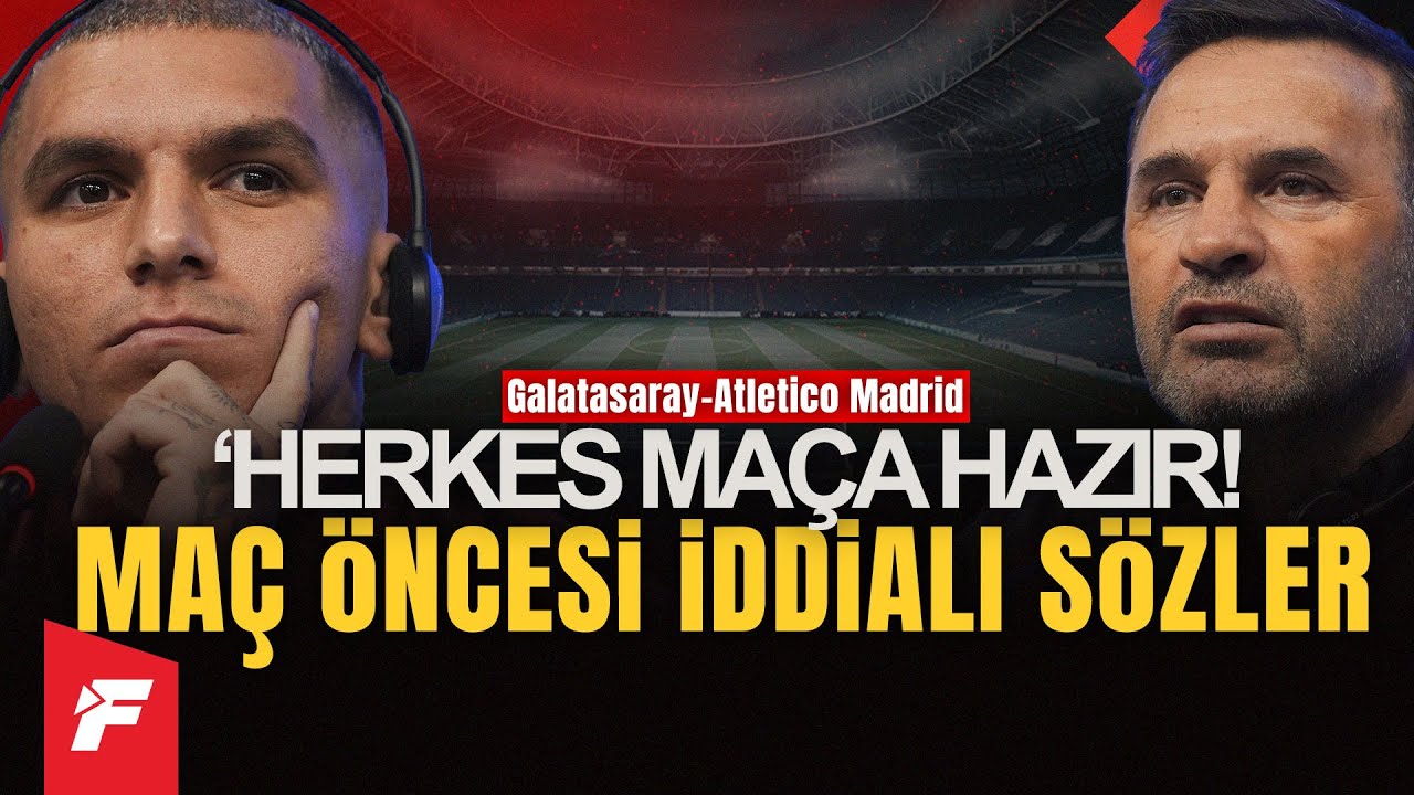 Galatasaray - Atletico Madrid | Şampiyonlar Ligi | Okan Buruk basın toplantısı