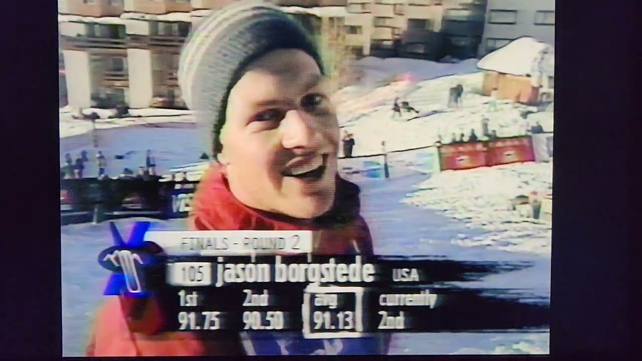 1998 Winter X Games Big Air Jason Borgstede and Kevin Jones